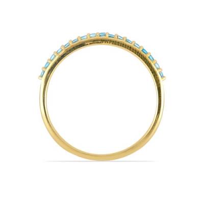 BUY STERLING SILVER NATURAL NEON APATITE GEMSTONE RING